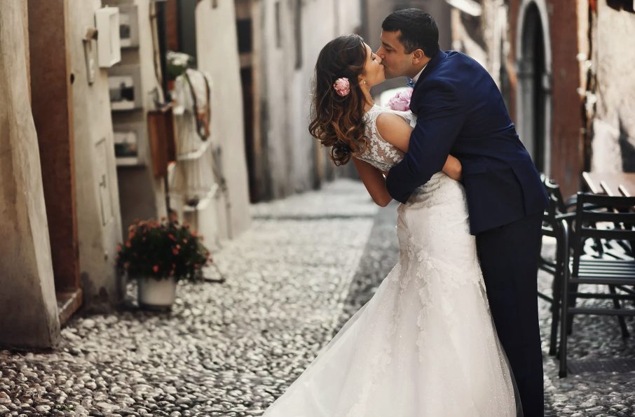 Hochzeitskuss